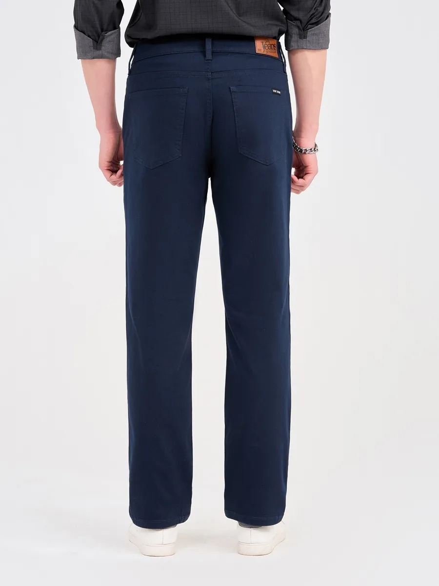 Quần Jeans Nam Slim Denim Like Cơ Bản - Ảnh 4