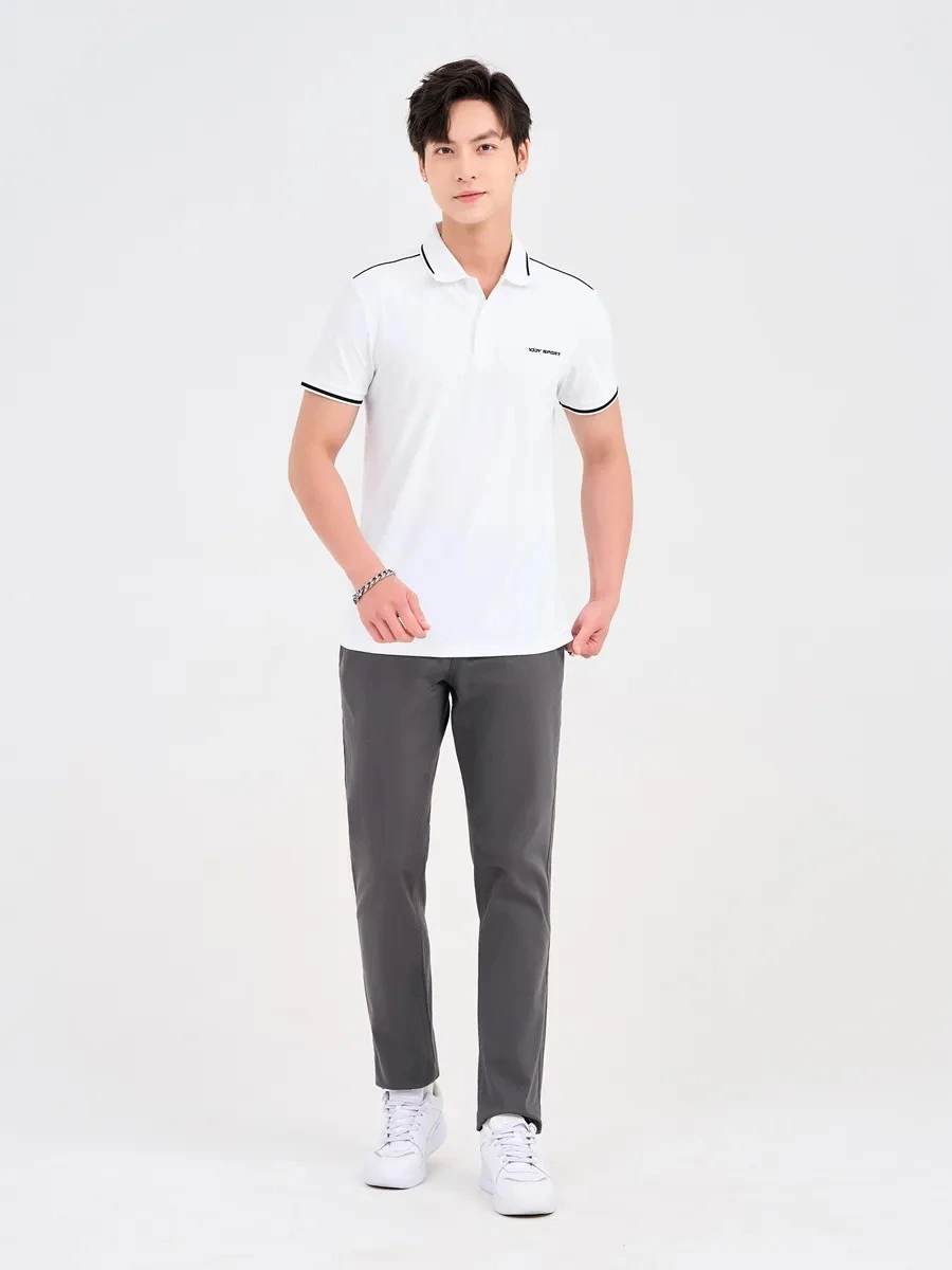 Quần Jeans Nam Slim Denim Like Cơ Bản - Ảnh 5
