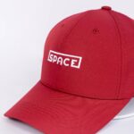 Mũ Lưỡi Trai Thêu Space Màu Đỏ