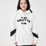 Áo Nỉ Nữ Có Mũ Dáng Relax Họa Tiết Đồ Họa