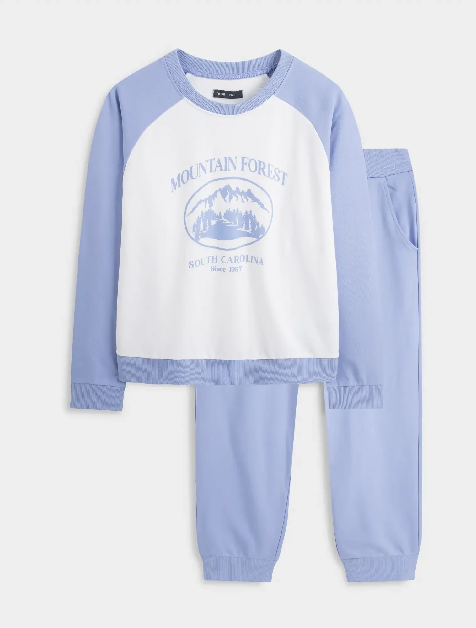 Bộ Nỉ Nữ Phối Màu Thời Trang - Ảnh 2