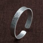 Lắc tay Cuban bạc phiên bản 13mm đặc LTA0081