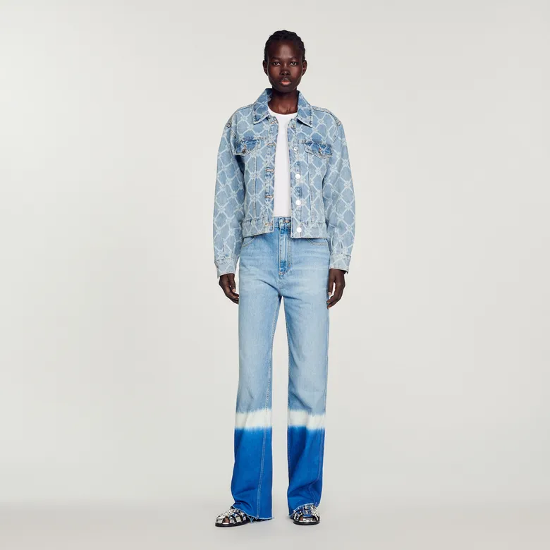 Áo khoác denim - Ảnh 2