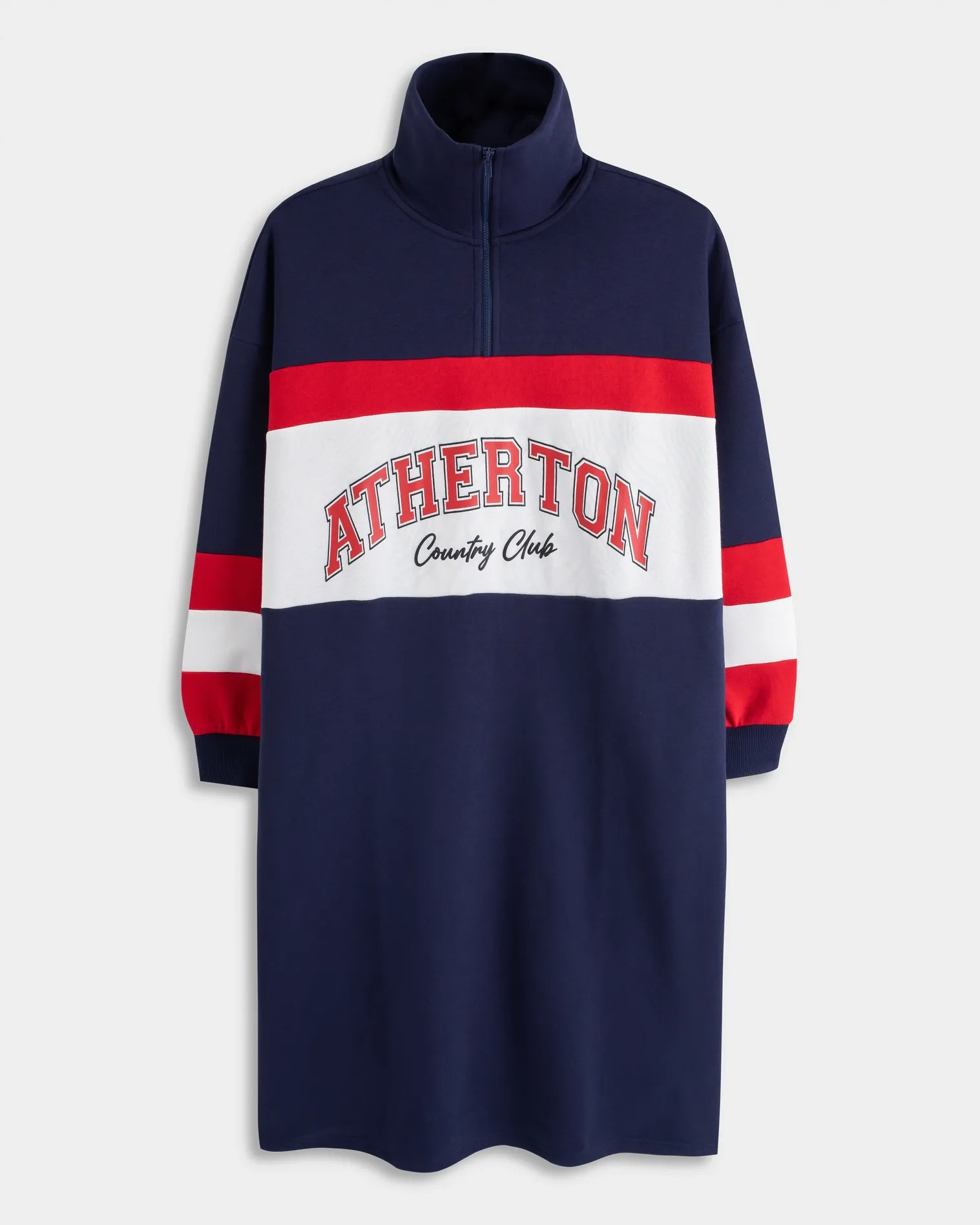 Váy liền nữ dáng dài, phối màu - Ảnh 4